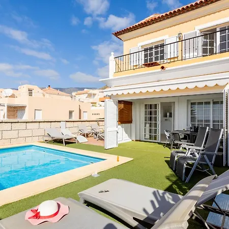 Incredible Fuente, Ocean View, Heated Pool! * Costa Adeje (Tenerife)